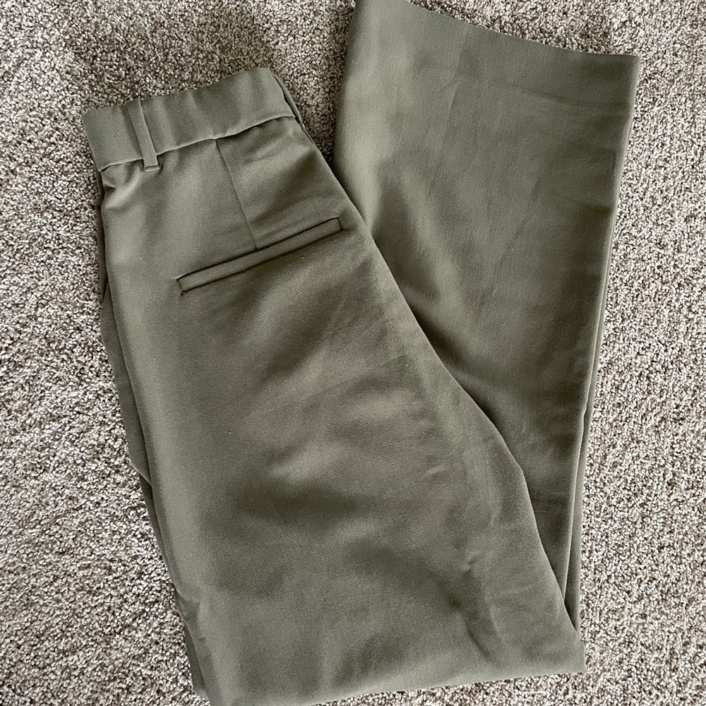 Abercrombie & Fitch Sloan Tailored Wide Leg Pants, Size 26